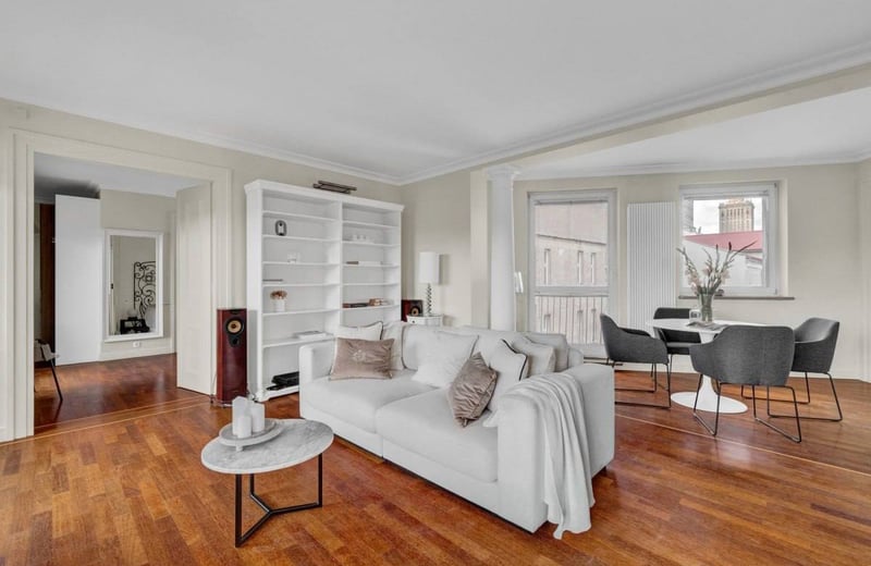 Аренда стильной 3-комнатной квартиры, 80 м², район Śródmieście, Варшава, Польша